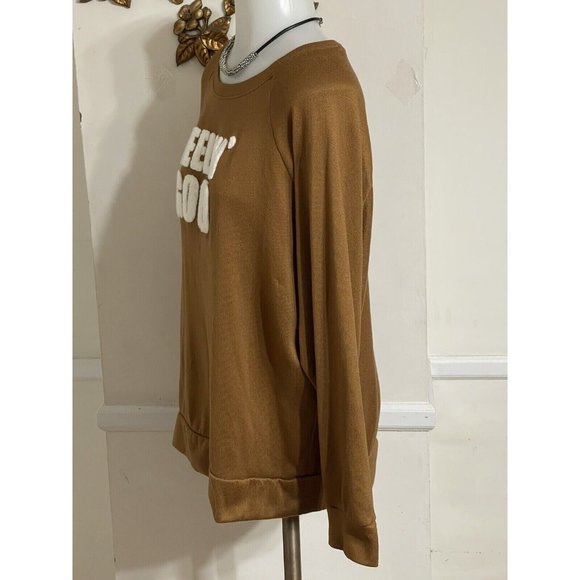 SECRET TREASURE. Women exclusive of decoration sweaters brow color size large - Picture 4 of 11